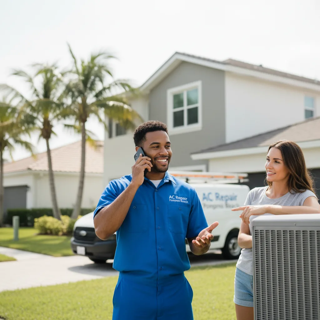 AC Repair Pompano Beach customer support in Second Mesa